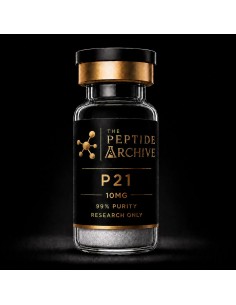 P21 research peptide vial supplied by The Peptide Archive