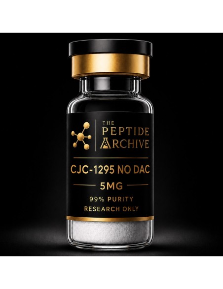 CJC-1295 Without No DAC research peptide Stack Blend vial supplied by The Peptide Archive